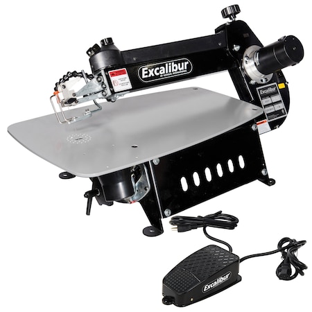 Excalibur Scroll Saw 21" Tilting Head -With Foot Switch EX-21